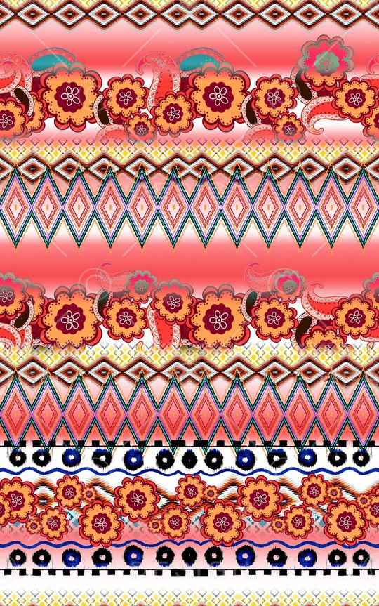 民族风印花华亿平台图片