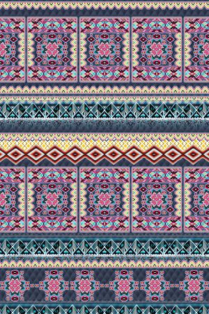 民族风印花华亿平台图片