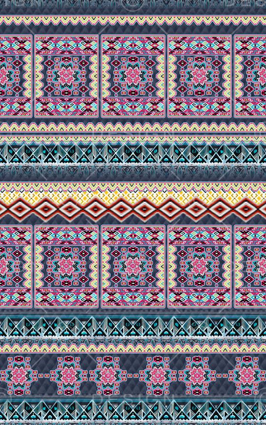 民族风印花华亿平台图片