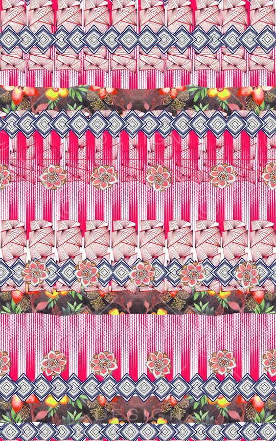 民族风印花华亿平台图片