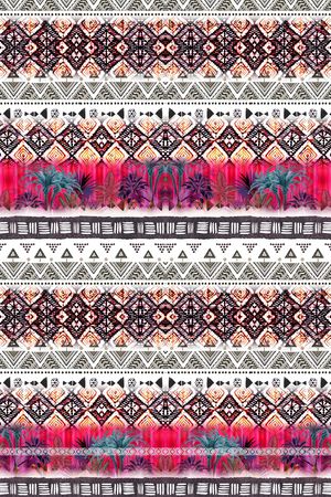 民族风印花华亿平台图片