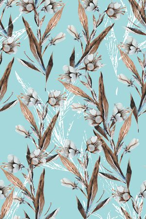 绿植树叶印花华亿平台图片