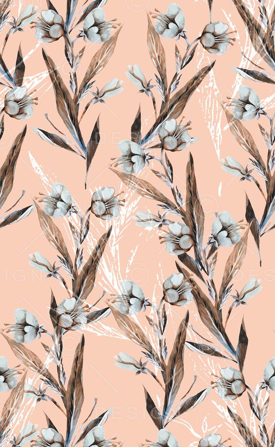 绿植树叶印花华亿平台图片