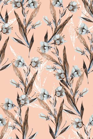 绿植树叶印花华亿平台图片