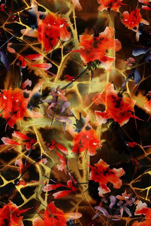 复古印花华亿平台图片