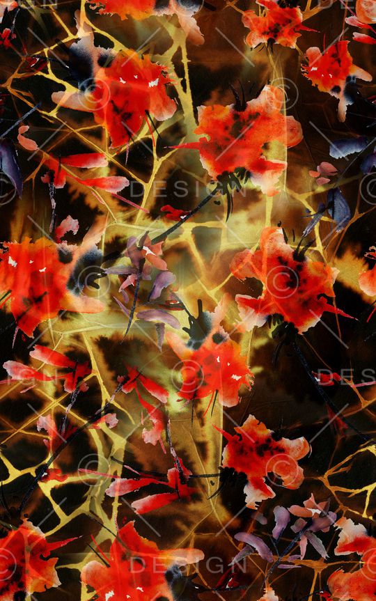 复古印花华亿平台图片