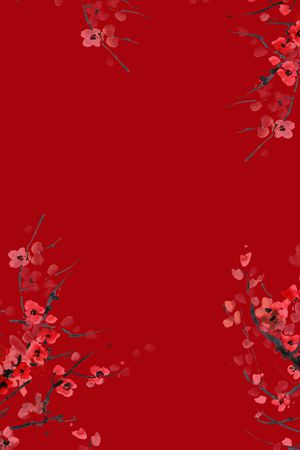 手绘花卉印花华亿平台图片