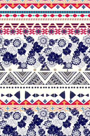 民族风印花华亿平台图片