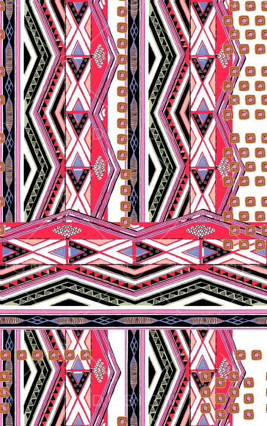 民族风印花华亿平台图片