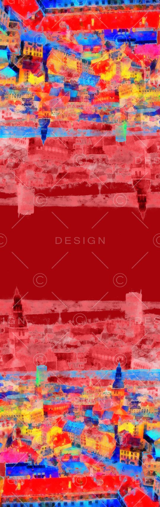 手绘花卉印花华亿平台图片