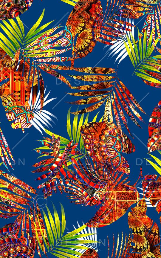 民族风印花华亿平台图片