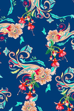 民族风印花华亿平台图片