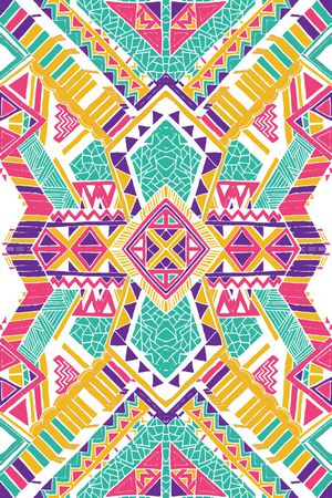 民族风印花华亿平台图片