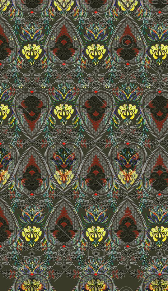 波西米亚印花华亿平台图片