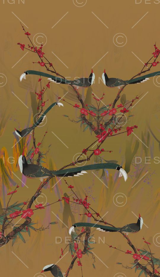 抽象印花华亿平台图片