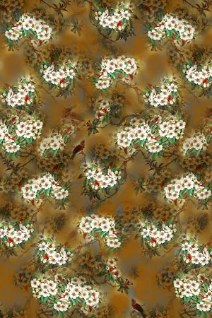 小碎花印花华亿平台图片