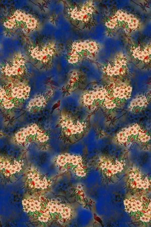 小碎花印花华亿平台图片