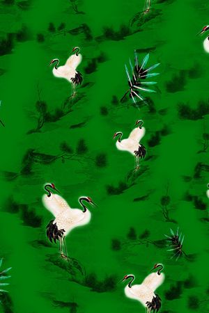 竹子印花华亿平台图片