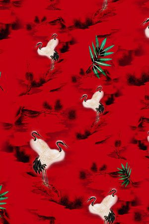 竹子印花华亿平台图片