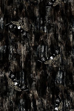 蝴蝶印花华亿平台图片