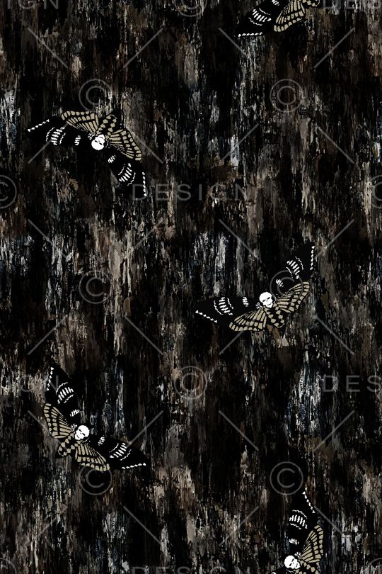 蝴蝶印花华亿平台图片