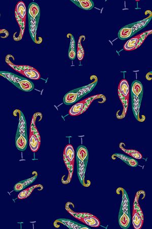 民族风印花华亿平台图片