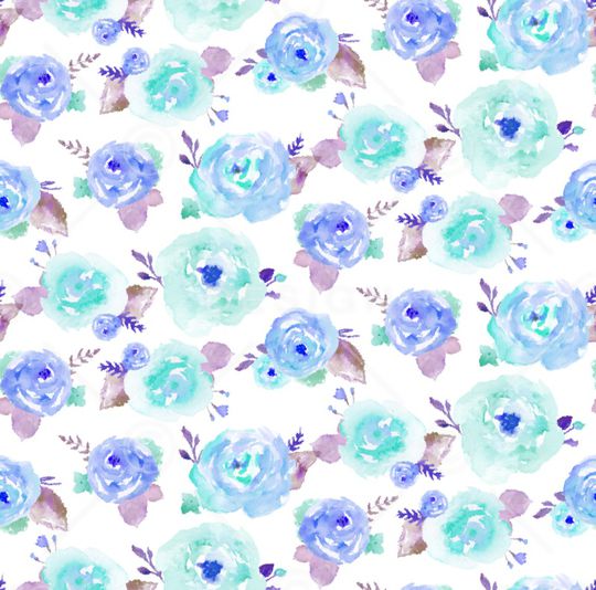 手绘花卉印花华亿平台图片