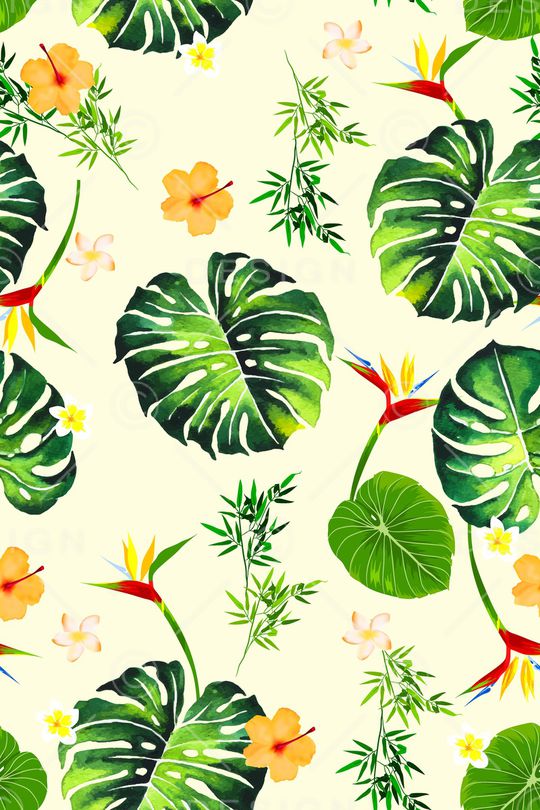 植物印花华亿平台图片