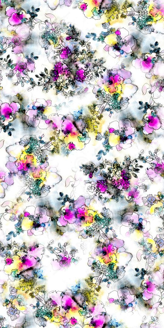 小碎花印花华亿平台图片