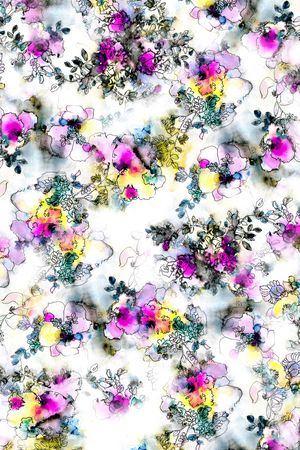 小碎花印花华亿平台图片