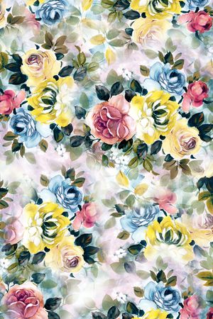 小碎花印花华亿平台图片