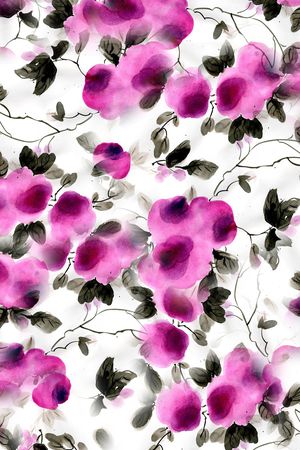 小碎花印花华亿平台图片