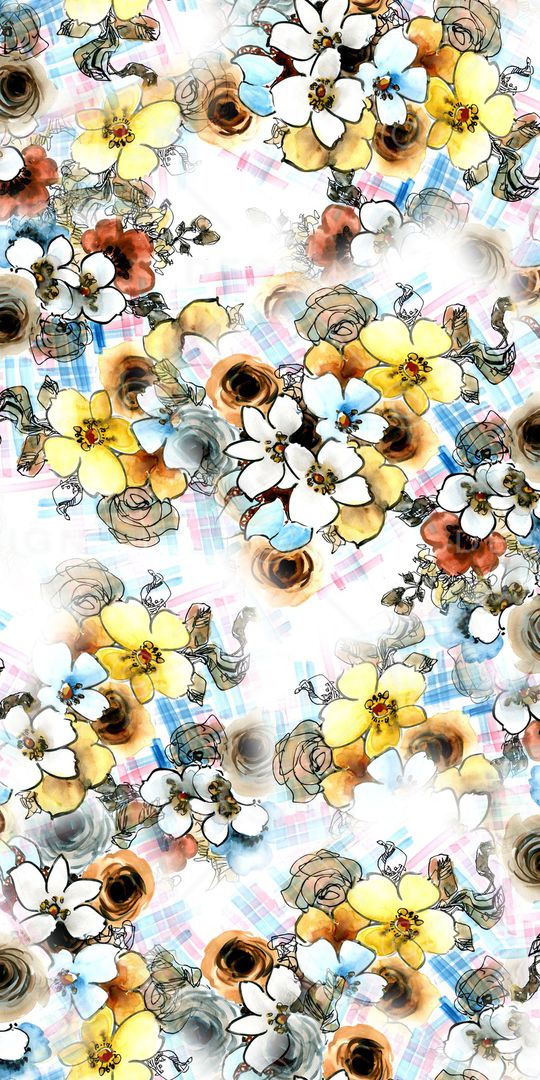 小碎花印花华亿平台图片