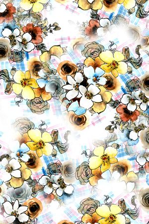 小碎花印花华亿平台图片