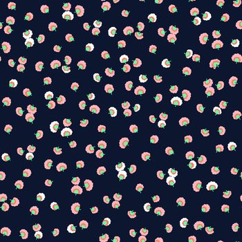 小碎花印花华亿平台图片