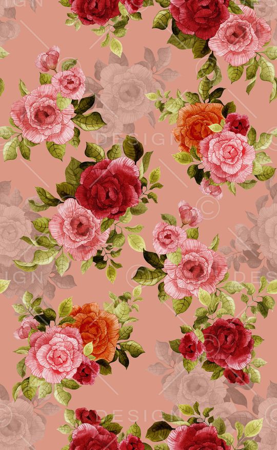 植物印花华亿平台图片