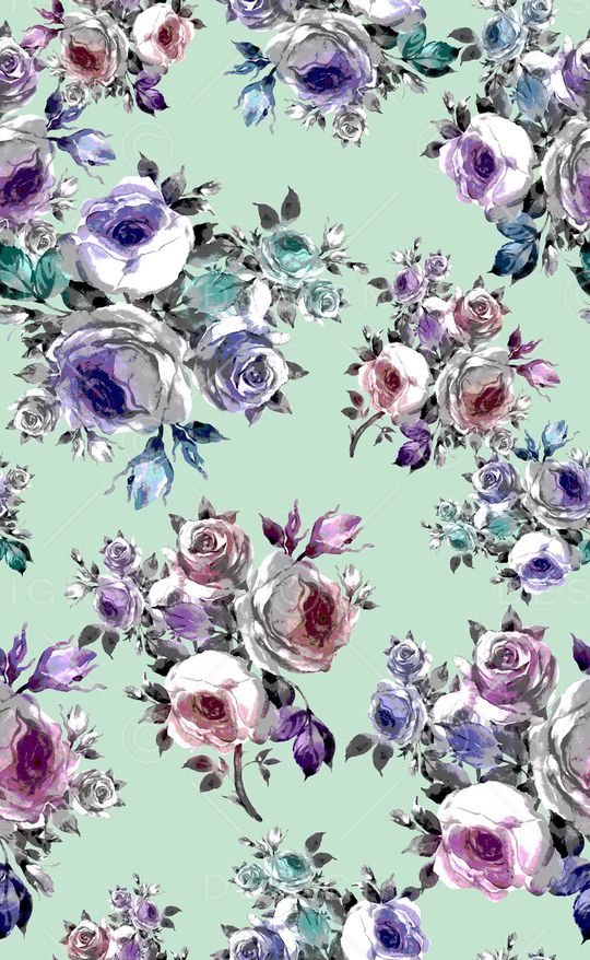 植物印花华亿平台图片