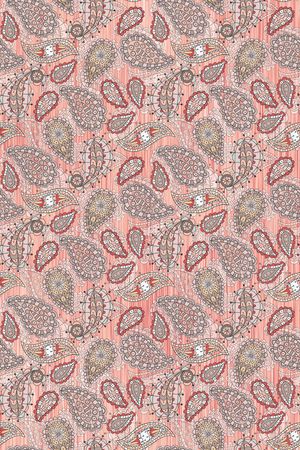 paisley印花华亿平台图片