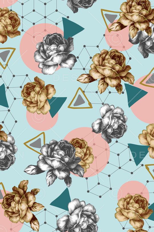 几何印花华亿平台图片