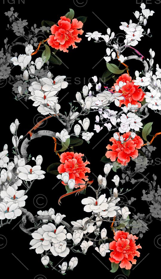 定位花印花华亿平台图片