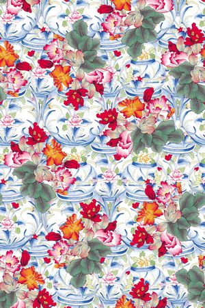 茶花印花华亿平台图片