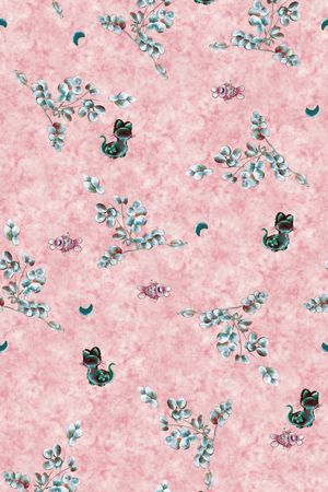 小碎花印花华亿平台图片