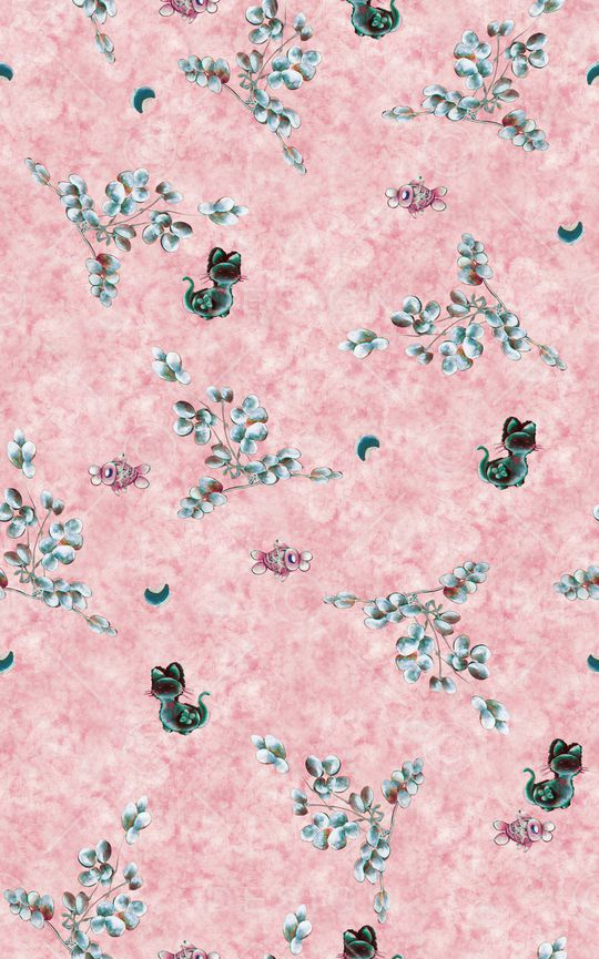 小碎花印花华亿平台图片