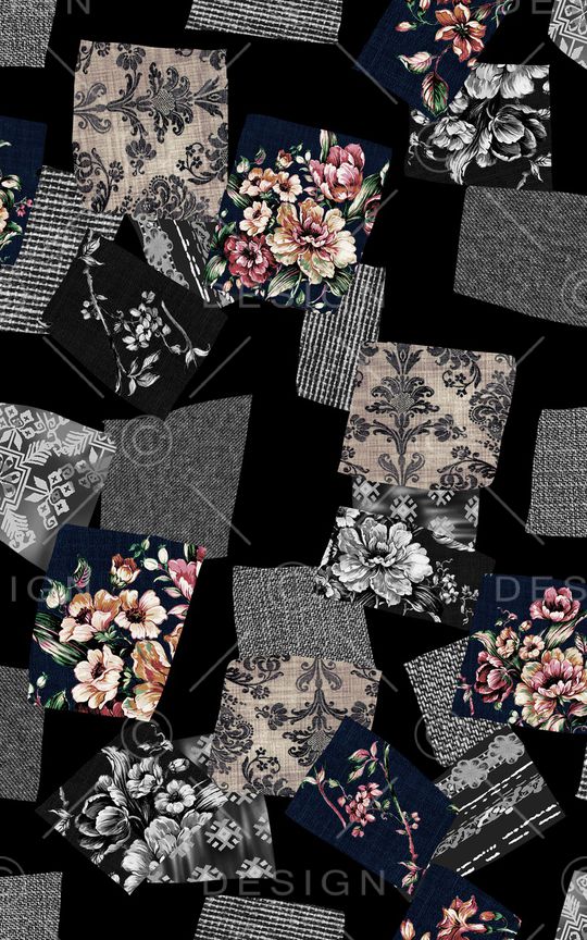 几何印花华亿平台图片