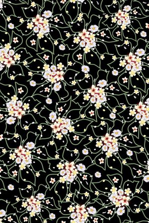 小碎花印花华亿平台图片