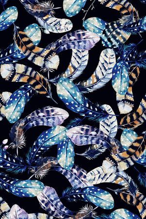 水彩花卉印花华亿平台图片