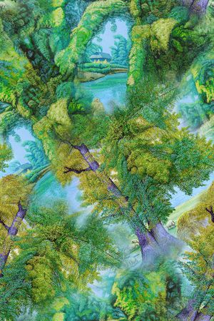 肌理印花华亿平台图片