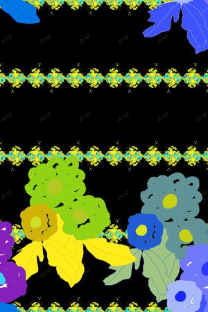 鲜花印花华亿平台图片