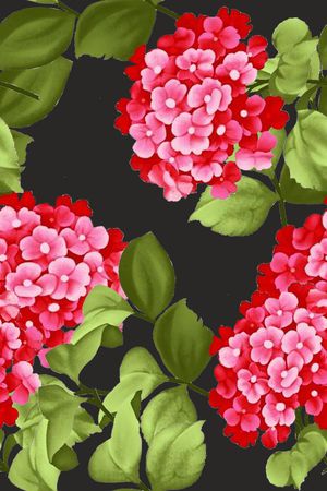 连衣裙印花华亿平台图片