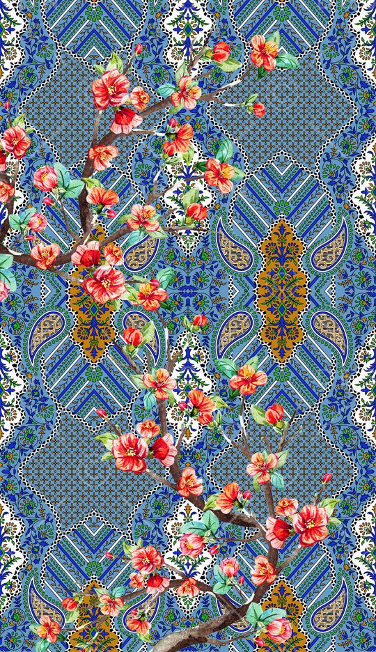 定位花印花华亿平台图片